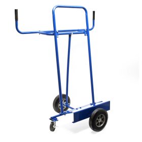 Terpo Štirikolesni voziček za plošče 300 kg, 840 × 680 × 1300 mm, 2 × Ø 245 × 59 mm in 2 × Ø 100 × 23 mm Delavnica in orodje