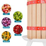 Terpo Stiskalnica za sadje 30 L iz bukovega lesa s stiskalnim platnom, košara 285x581 mm Stiskalnice in drobilniki sadja