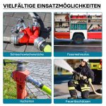 Terpo Storz fiksna spojka C 52 mm z zunanjim navojem 2 palca – aluminij, do 10 bar