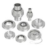 Terpo Storz fiksna spojka D 25 mm, notranji navoj 1 palec (32,89 mm), aluminij Požarna varnost