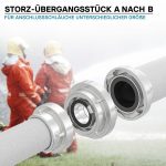Terpo Storz redukcijska spojka A 110 na B 75 iz aluminija, do 10 bar Požarna varnost
