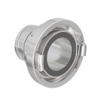 Terpo Storz tlačna spojka z dolgim nastavkom C 52 mm, cevni nastavek, aluminij, do 10 bar Požarna varnost