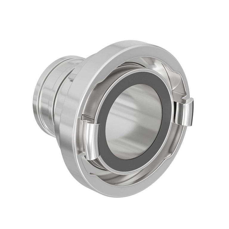 Terpo Storz tlačna spojka z dolgim nastavkom C 52 mm, cevni nastavek, aluminij, do 10 bar Požarna varnost