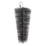 Terpo Stožčasta ščetka za zaščito odtočne cevi pred listjem, Ø 8–12 × 25 cm Fasada, vrata, ograja