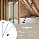Terpo Stropni podpornik – mere 190 x 128 x 1150-2900 mm
