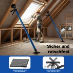 Terpo Stropni podpornik – mere 190 x 128 x 1150-2900 mm
