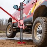Terpo Terenska dvigalka 152 cm (60") do 3000 kg, dvig do 135 cm – kmečka dvigalka iz jekla za terence, SUV in ATV