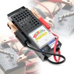 Terpo Tester baterij za 6V in 12V, z 2 kleščama, nastavljiva lestvica – za avtomobilski sistem polnjenja, alternator, zaganjalnik