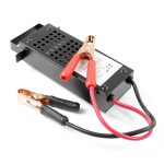 Terpo Tester baterij za 6V in 12V, z 2 kleščama, nastavljiva lestvica – za avtomobilski sistem polnjenja, alternator, zaganjalnik