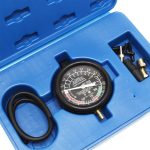 Terpo Tester podtlaka in bencinske črpalke do 10 PSI / 28" Hg, z manometrom in kovčkom