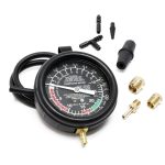Terpo Tester podtlaka in bencinske črpalke do 10 PSI / 28" Hg, z manometrom in kovčkom