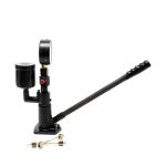 Terpo Tester za dizelske brizgalne šobe 160 x 100 x 380 mm z manometrom 0–600 bar – preizkusna naprava za injektorje z ročnim vzvodom za različne teste in preizkuse