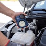 Terpo Tester zaščite proti zmrzali 130 x 100 x 40 mm iz plastike – merilnik hladilne tekočine 0 do -40 °C, merilna naprava za hladilno vodo za etilenglikol