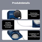 Terpo Tester zaščite proti zmrzali 130 x 100 x 40 mm iz plastike – merilnik hladilne tekočine 0 do -40 °C, merilna naprava za hladilno vodo za etilenglikol