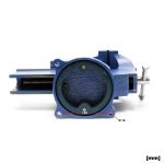 Terpo Težki delavniški primež 150 mm z nakovalom, razpon 150 mm, modra Delavnica in orodje