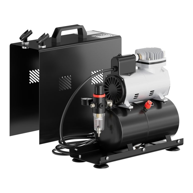 Terpo Tihi airbrush kompresor AF186A z rezervoarjem 3 l – 4 bar Airbrush