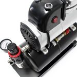 Terpo Tihi airbrush kompresor AF189A z rezervoarjem 3 l – 6 bar Airbrush