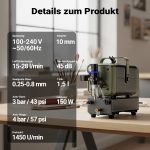 Terpo Tihi airbrush kompresor HS-679F z rezervoarjem 1,5 l – 28 l/min Airbrush