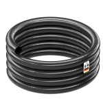 Terpo Tlačna in sesalna cev Ø 38 mm, 10 m – črn ojačan PVC