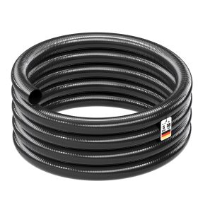 Terpo Tlačna in sesalna cev Ø 38 mm, 5 m – črn ojačan PVC
