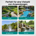 Terpo Tlačna in sesalna cev Ø 50 mm, 10 m – zelena PVC cev, tlak 5 bar