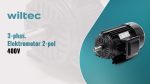 Terpo Trifazni elektromotor 400 V 1,5 kW (2 KM), 2-polni, 2830 vrt/min, aluminijasto navitje, oblika B3 Motorji in pogoni