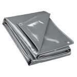 Terpo Univerzalna ponjava 2x3m, siva, poliester s PVC premazom, vodoodporna