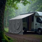 Terpo Univerzalna ponjava 5x8m, siva, poliester s PVC premazom, vodoodporna