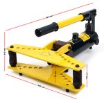 Terpo Upogibni stroj – Mere: 325 x 385 x 215 mm, Kot upogibanja: do 90 stopinj Delavnica in orodje
