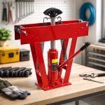 Terpo Upogibni stroj – Mere: 610 x 185 x 560 mm, Oblike upogibanja: DN15 Ø 21,3 mm (1/2"), DN20 Ø 26,9 mm (3/4"), DN25 Ø 33,7 mm (1"), DN32 Ø 42,4 mm (1 1/4"), DN40 Ø 48,3 mm (1 1/2"), DN50 Ø 60,3 mm (2"), DN65 Ø 76,1 mm (2 1/2"), DN80 Ø 88,9 mm (3") Delavnica in orodje