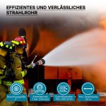 Terpo Večnamenska gasilska ročnica s C Storz spojko, 150–350 l/min, do 7 bar Požarna varnost