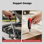 Terpo Set inbus ključev 11-delni, 2–10 mm, T-oblika z gumijastim ročajem Delavnica in orodje