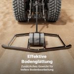 Terpo Vlečna brana za travnik 190 × 98 cm – za traktorsko kosilnico, ATV in UTV