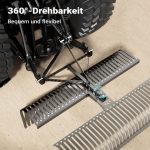 Terpo Vlečne grablje za seno 152 cm s 32 zobci – za traktorsko kosilnico, 3-točkovni priklop