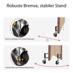 Terpo Vodilno kolesce za vrata – premer 100 mm, nosilnost 100 kg Delavnica in orodje