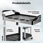 Terpo Voziček na kolesih – mere 835 x 430 x 970 mm, nosilnost 135 kg Delavnica in orodje