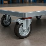 Terpo Vrtljivo kolesce z zavoro – Ø 100 mm, nosilnost 70 kg Delavnica in orodje