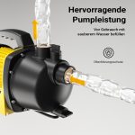 Terpo Vrtna črpalka 2800 l/h, 600 W – ročaj, višina črpanja 35 m