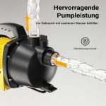 Terpo Vrtna črpalka 3800 l/h, 1200 W – višina črpanja 48 m