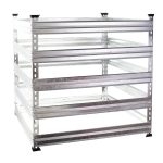 Terpo Vrtni kompostnik 1300 l, 120 × 120 × 90 cm – pocinkano jeklo