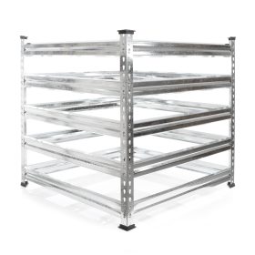 Terpo Vrtni kompostnik 720 l, 90 × 90 × 90 cm – pocinkano jeklo