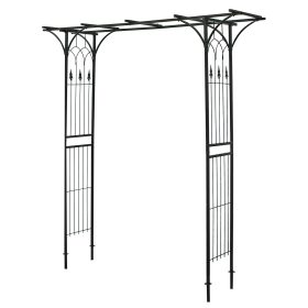 Terpo Vrtni lok za vrtnice 205 × 50 × 208 cm – jekleno rešetkasto ogrodje