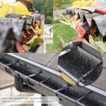 Terpo Zaščita odtočne cevi pred listjem – 1200 × 120 × 120 mm Fasada, vrata, ograja