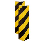 Terpo Zaščita za steno garaže 2 kosa po 400x75x20 mm – samolepljiva zaščita vrat avtomobila iz trpežnega EVA materiala