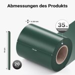 Terpo Zeleni PVC-trak za zasebnost ograje 35 m × 19 cm, 0,32 mm, 450 g/m², 20 sponk Vrtna oprema