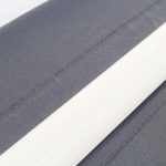 Terpo Zgibna tenda za steno 3 × 2,5 m – antracitna, UV-zaščita 30+