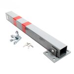 Terpo Zložljivi zaporni stebriček za parkirišče 700x160x110 mm iz jekla s ključavnico – zaščita parkirnega mesta