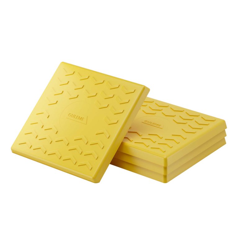 Terpo 4 oporne plošče 218 x 218 x 10 mm do 1000 kg – HDPE podložne in izravnalne plošče za avtodome in dvigalke
