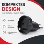 Terpo Adapter Schuko za švicarske vtičnice, 250 V, 16 A, do 4000 W