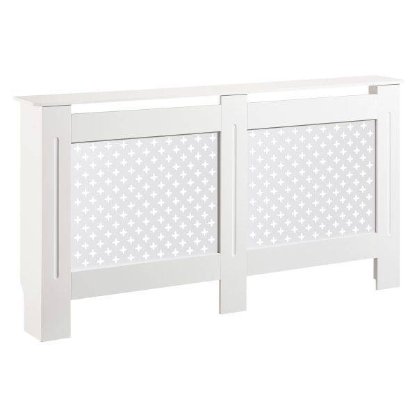 Terpo Bela MDF maska za radiator 152 × 19 × 82 cm